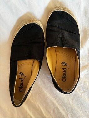 Cloud 9 Women’s Canvas Slip On Shoes, Size 7.5